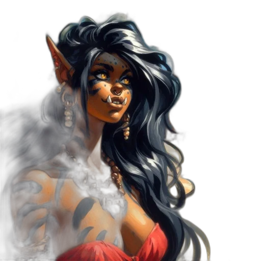 fantasy art, concept art, photorealistic, comic book art transparent PNG cut-out