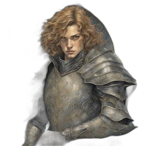 sword, face, weapon, jacket transparent PNG cut-out