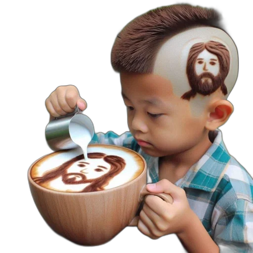 photorealistic, 3d render, young, boy transparent PNG cut-out