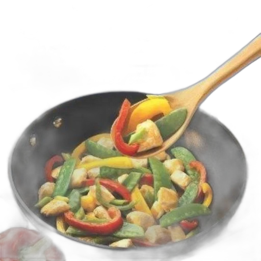 food, photorealistic, 3d render, oil painting transparent PNG cut-out