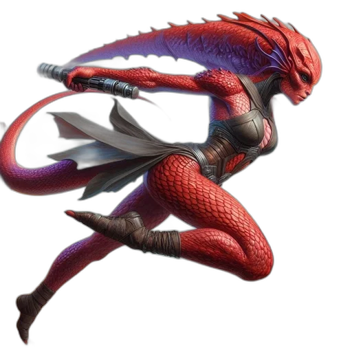 dragon, weapon, creature, sword transparent PNG cut-out
