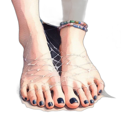 shoes, jewelry, creature, photorealistic transparent PNG cut-out