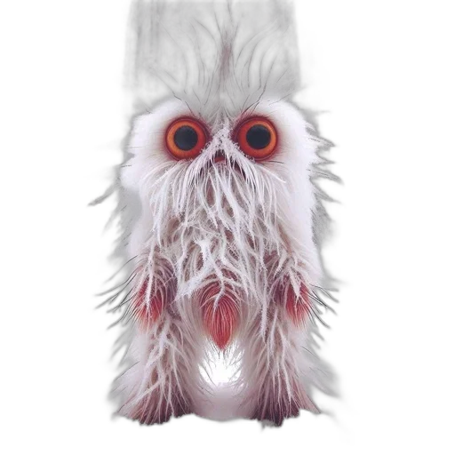 creature, mask, animal, hair transparent PNG cut-out