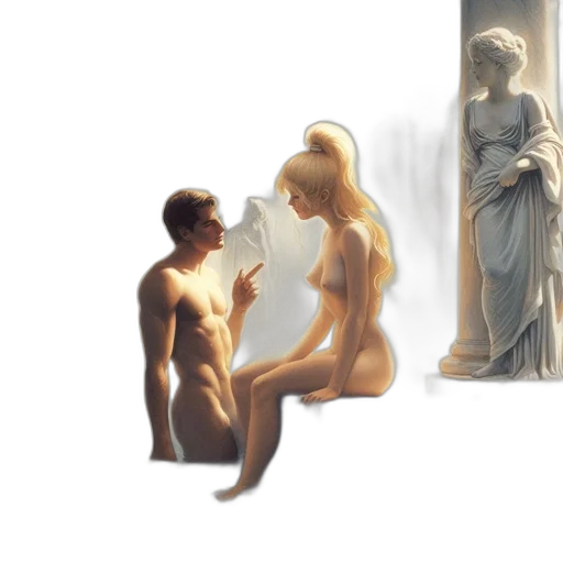 concept art, oil painting, photorealistic, fantasy art transparent PNG cut-out