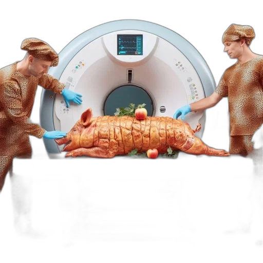 food, robot, concept art, inside transparent PNG cut-out