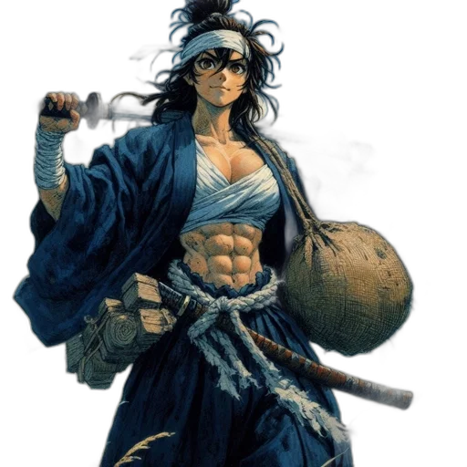 sword, weapon, staff, comic book art transparent PNG cut-out