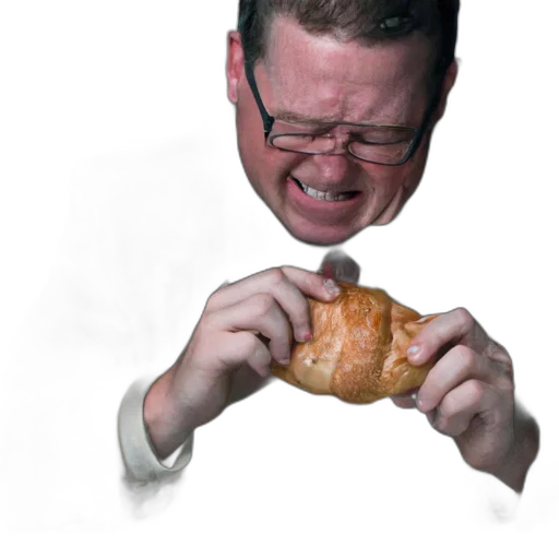 food, creature, face, animal transparent PNG cut-out