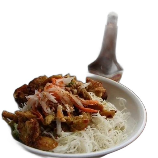 food, photorealistic, bowl, noodles transparent PNG cut-out
