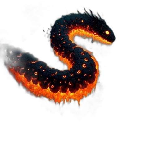 dragon, animal, staff, creature transparent PNG cut-out