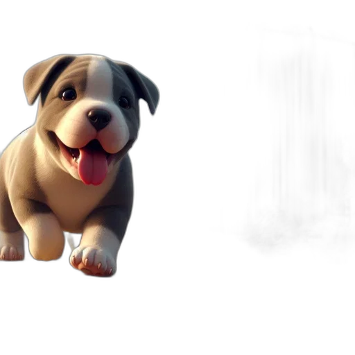 animal, creature, 3d render, photorealistic transparent PNG cut-out