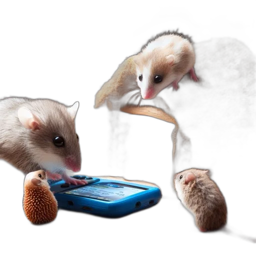 animal, food, concept art, photorealistic transparent PNG cut-out