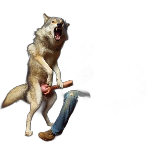 animal, creature, staff, weapon transparent PNG cut-out