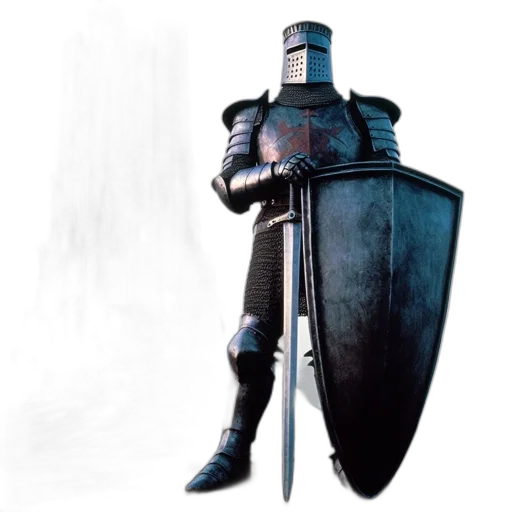 sword, weapon, staff, robot transparent PNG cut-out