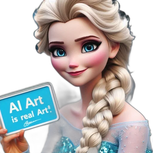robot, dress, face, crown transparent PNG cut-out