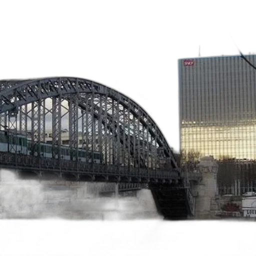 building, concept art, photorealistic, 3d render transparent PNG cut-out
