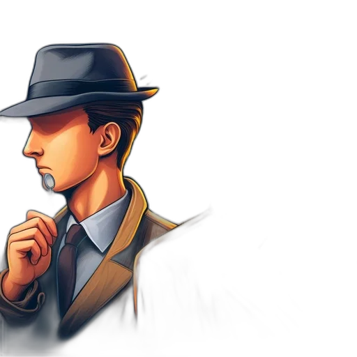 hat, jacket, concept art, pixel art transparent PNG cut-out