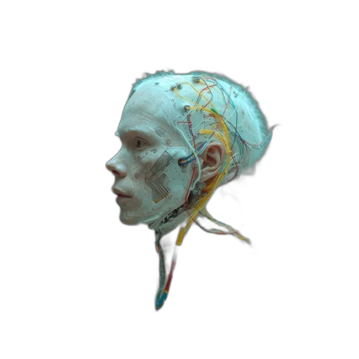 mask, face, crown, robot transparent PNG cut-out