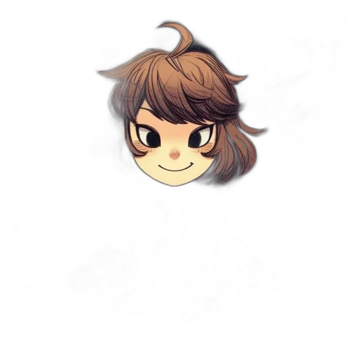 face, hair, mask, staff transparent PNG cut-out