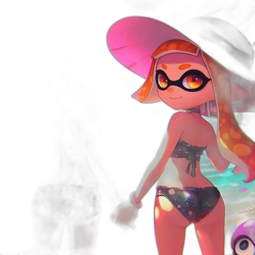concept art, 3d render, vaporwave, fantasy art transparent PNG cut-out