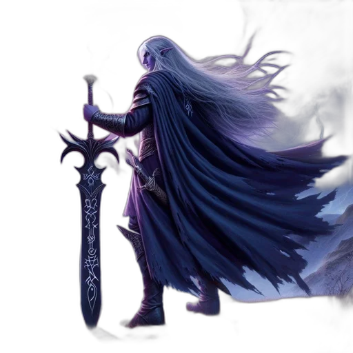 sword, staff, weapon, dragon transparent PNG cut-out