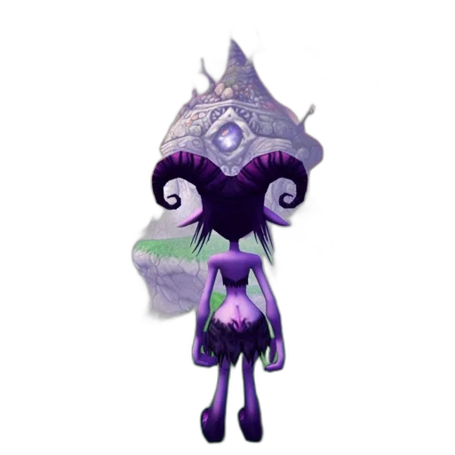 staff, mask, crown, creature transparent PNG cut-out