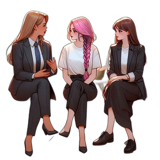 staff, concept art, anime, pixel art transparent PNG cut-out