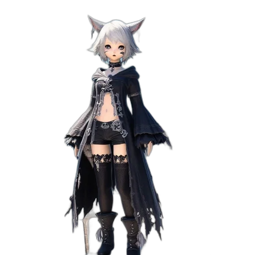 staff, mask, dress, creature transparent PNG cut-out