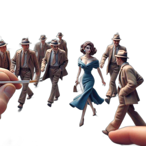 concept art, fantasy art, comic book art, 3d render transparent PNG cut-out