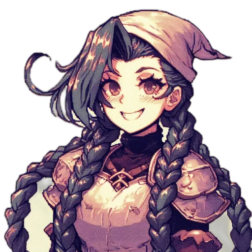 staff, crown, face, hair transparent PNG cut-out