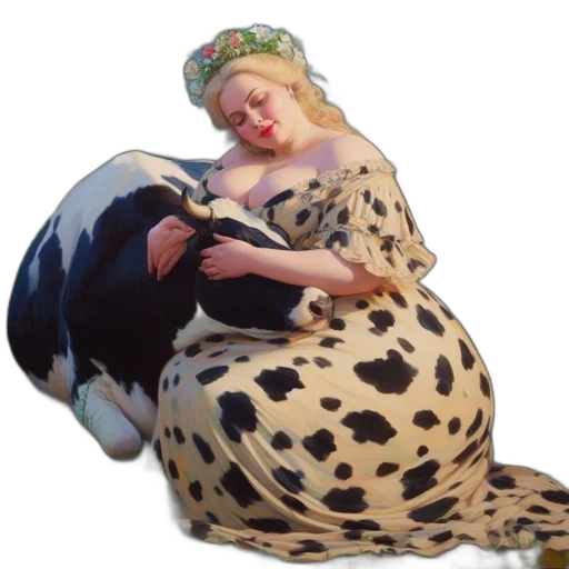 dress, animal, creature, hat transparent PNG cut-out