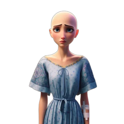 dress, face, robot, staff transparent PNG cut-out
