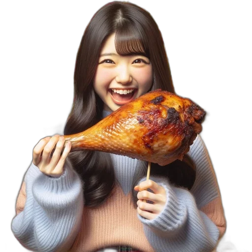 food, animal, creature, face transparent PNG cut-out