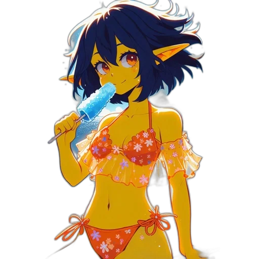 creature, staff, weapon, mask transparent PNG cut-out
