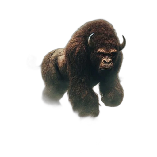 animal, creature, 3d render, concept art transparent PNG cut-out