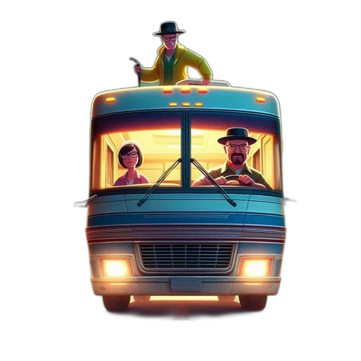 car, hat, concept art, 3d render transparent PNG cut-out