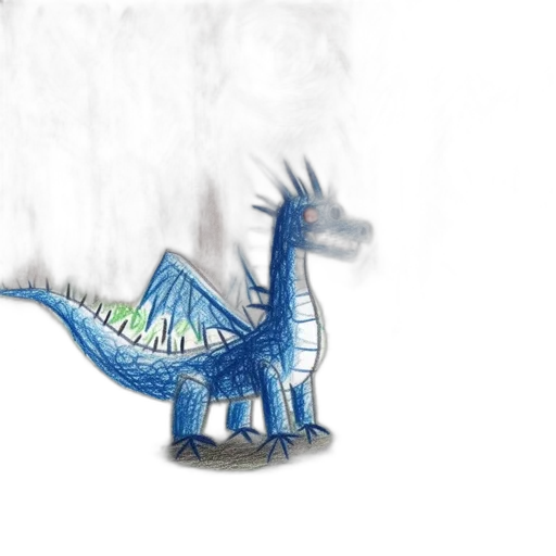 dragon, creature, animal, concept art transparent PNG cut-out