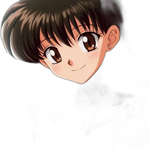 hair, face, staff, anime transparent PNG cut-out