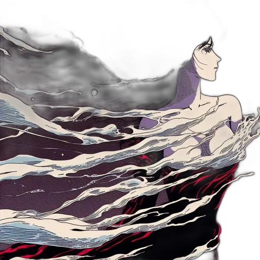 dress, dragon, concept art, anime transparent PNG cut-out