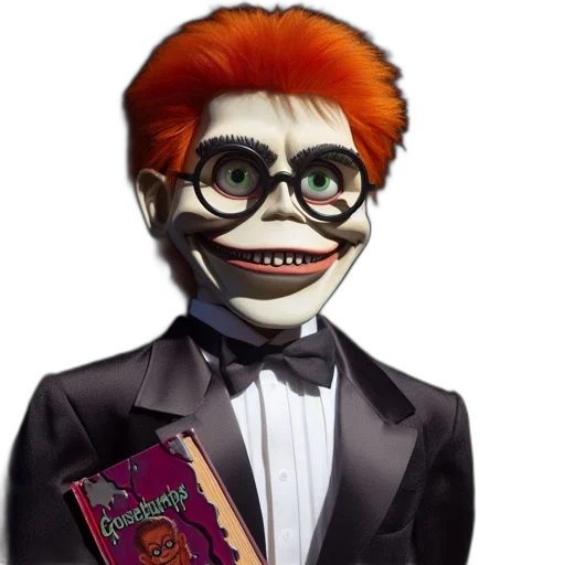 mask, face, staff, comic book art transparent PNG cut-out