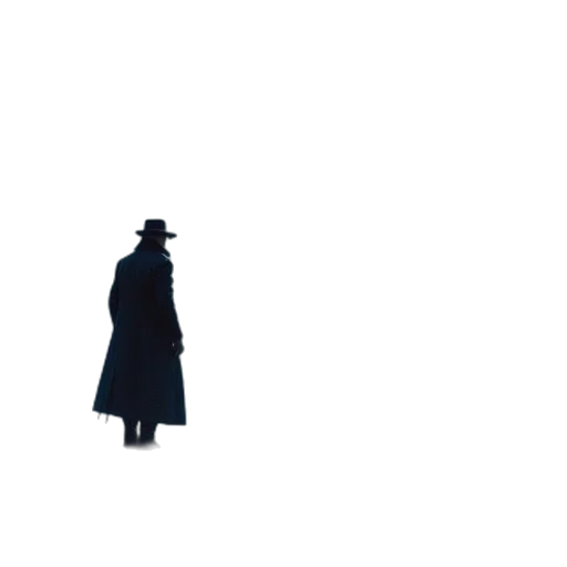 hat, jacket, staff, umbrella transparent PNG cut-out