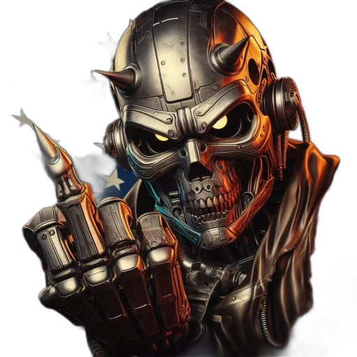 weapon, mask, face, concept art transparent PNG cut-out
