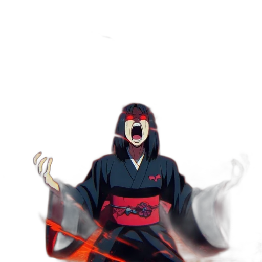mask, staff, creature, sword transparent PNG cut-out