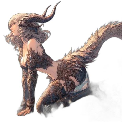 dragon, creature, animal, dress transparent PNG cut-out