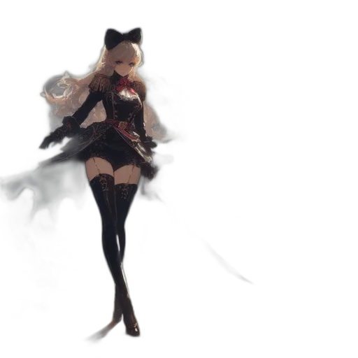 dress, weapon, creature, concept art transparent PNG cut-out