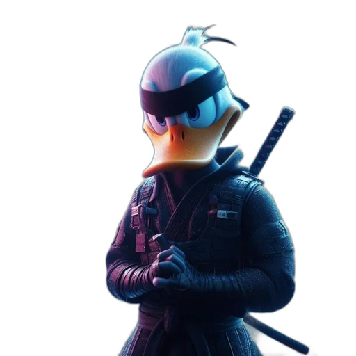 jacket, mask, robot, weapon transparent PNG cut-out