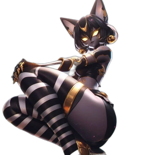 dress, staff, animal, weapon transparent PNG cut-out