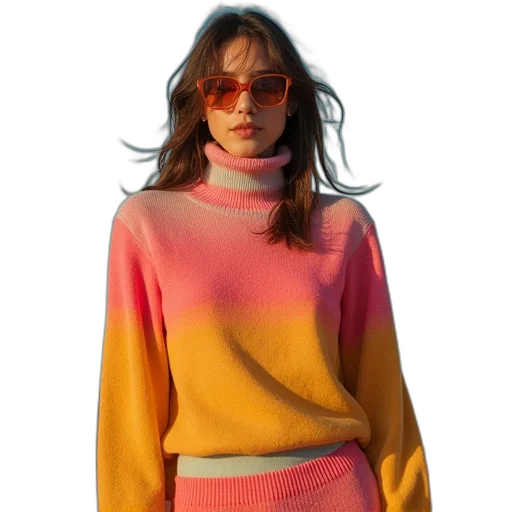 jacket, vaporwave, neon, pastel transparent PNG cut-out