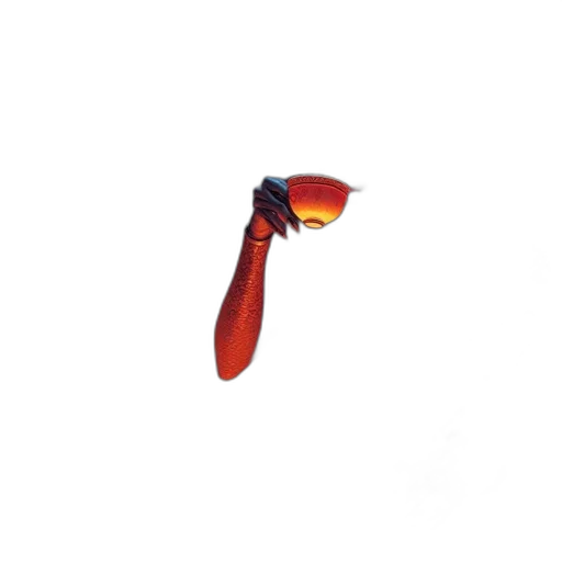 staff, umbrella, weapon, shoes transparent PNG cut-out