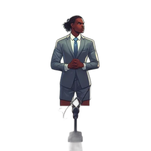 staff, jacket, robot, dress transparent PNG cut-out
