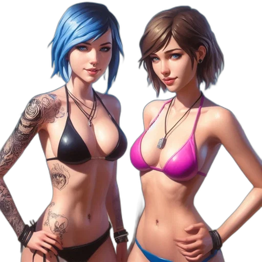 concept art, fantasy art, photorealistic, cyberpunk transparent PNG cut-out